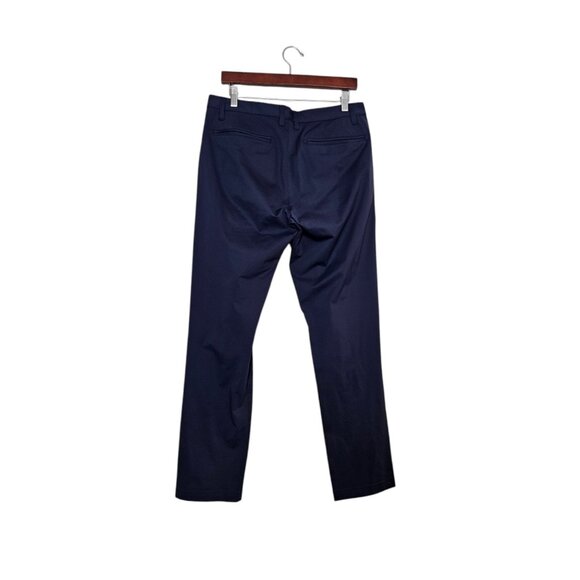 Rhone Commuter Pants Navy Blue Men's 32 Actual Performance Chino Golf Athleisure - Picture 10 of 14